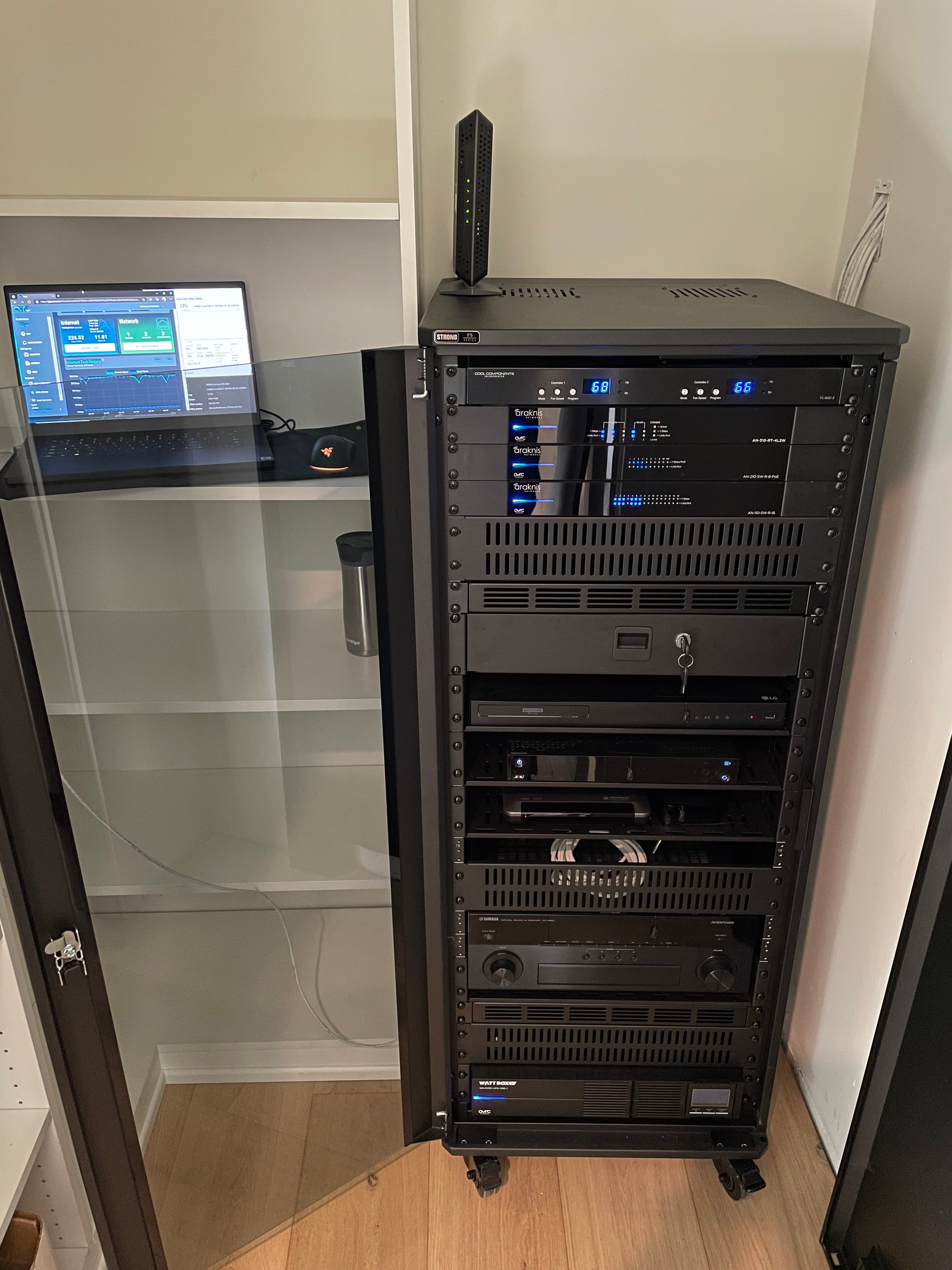 AV Racks & Equipment Cabinets